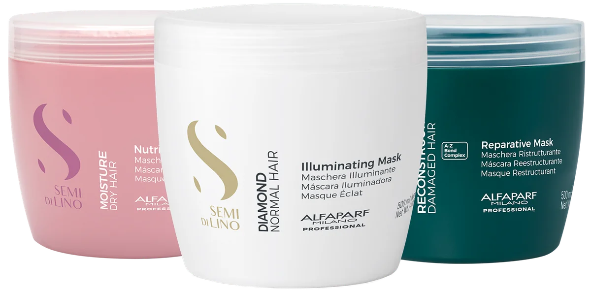 Nutritive Mask 500ml, Illuminating Mask 500ml, Reparative Mask 500ml