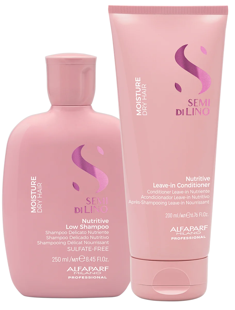 Nutritive Low Shampoo 250ml, Nutritive Leave-In Conditioner 200ml