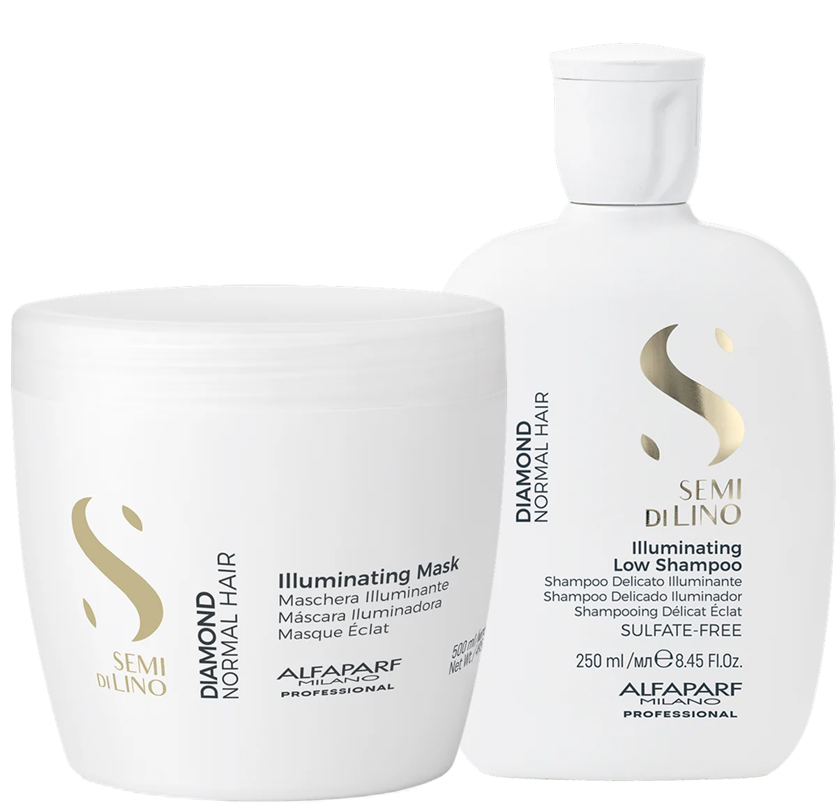 Illuminating Mask 500ml, Illuminating Low Shampoo 250ml