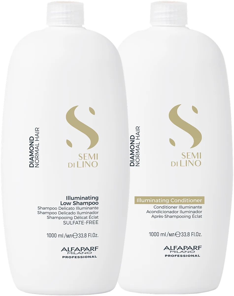 Illuminating Low Shampoo 1000ml, Illuminating Conditioner 1000ml
